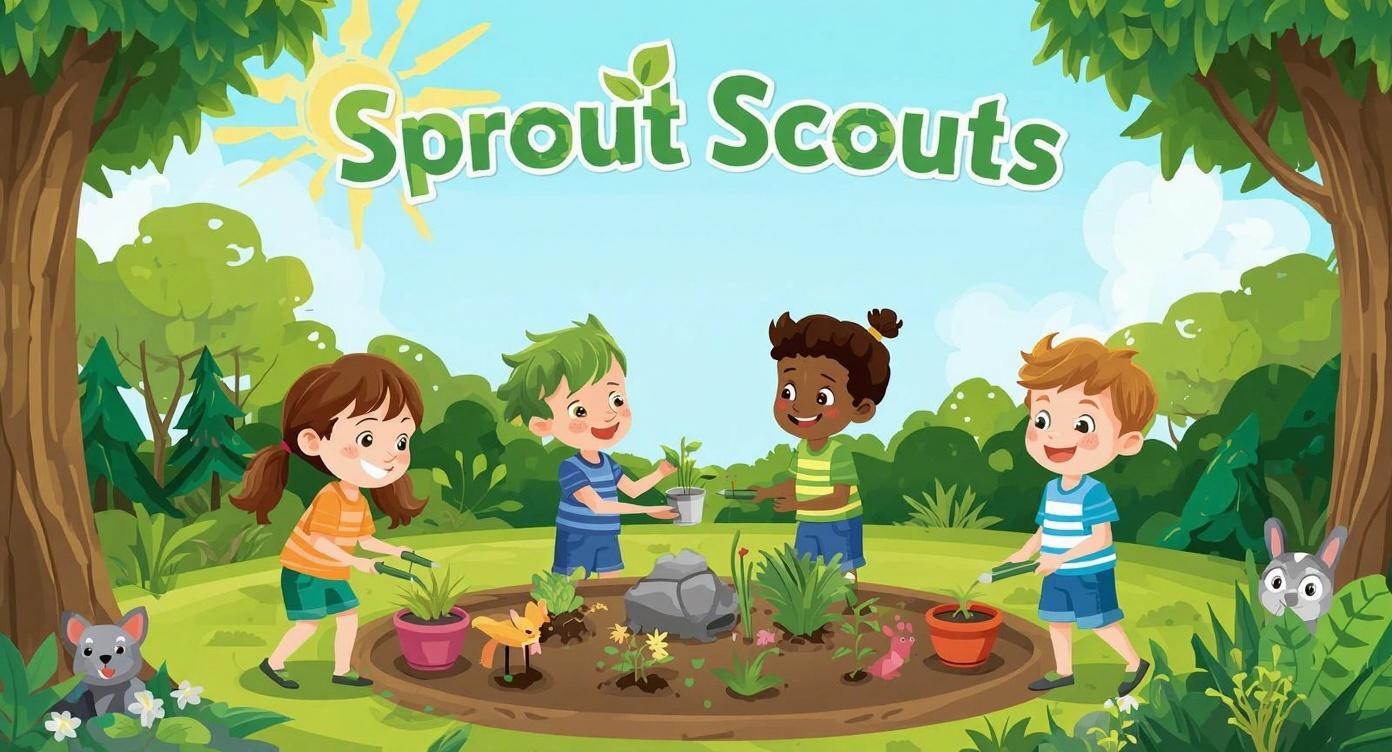 Sprout Scouts: Garden and Nature Camp (PreK - 2nd): 9:00 AM - 12:00 PM