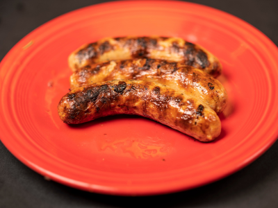 “Howl’s” Bratwurst with Cheese $9.00 per package