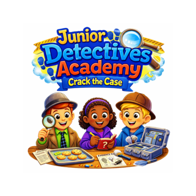 Junior Detectives Academy: Crack the Case (PK - 2nd): 9:00 AM - 12:00 PM
