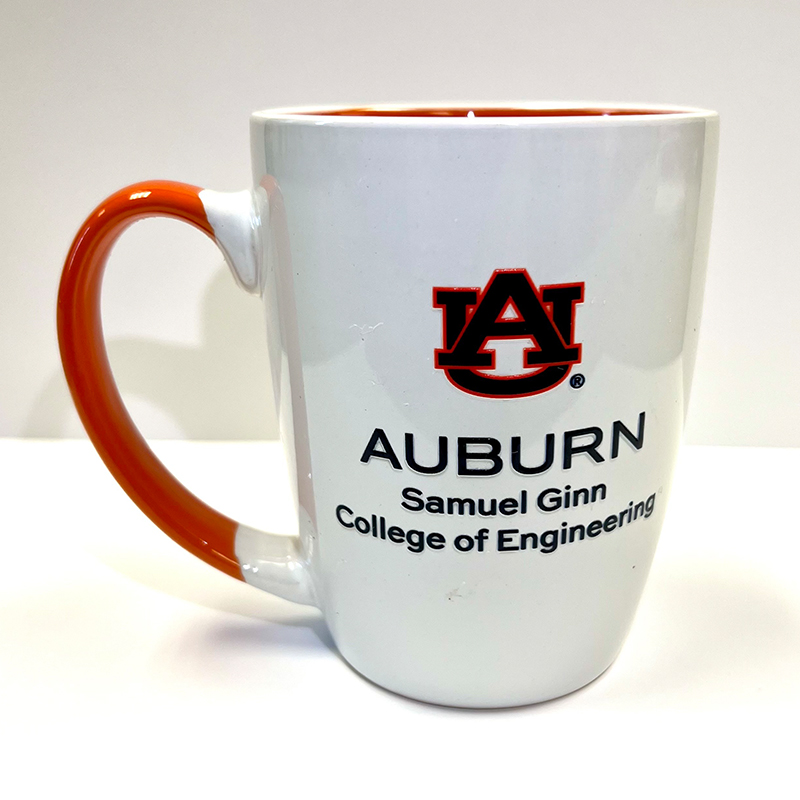 Mug - White & Orange
