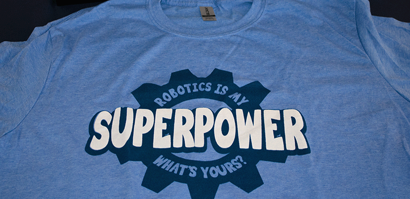 Heather Royal - Robotics Is My Superpower T-shirt