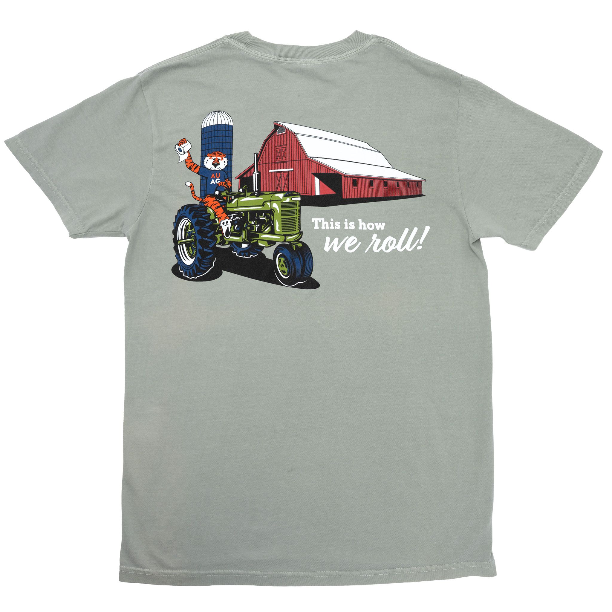 AU College of Agriculture T-Shirt - Aubie Tractor