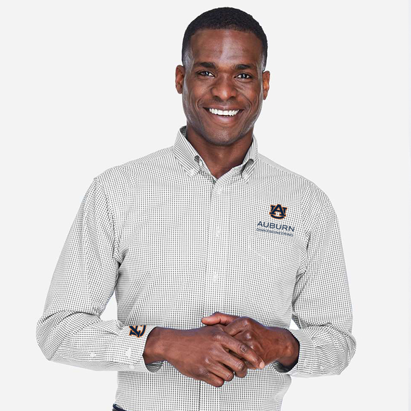 Men's Devon & Jones&reg; Gingham Check