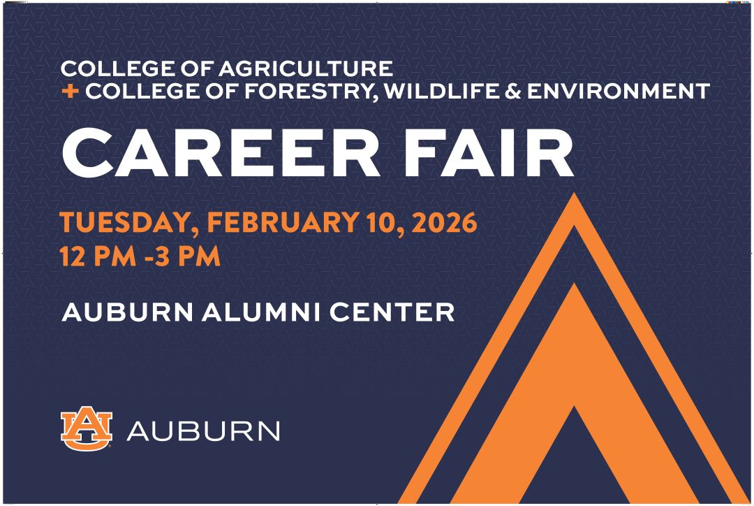 College of Agriculture + College of Forestry, Wildlife and Environment Career Fair