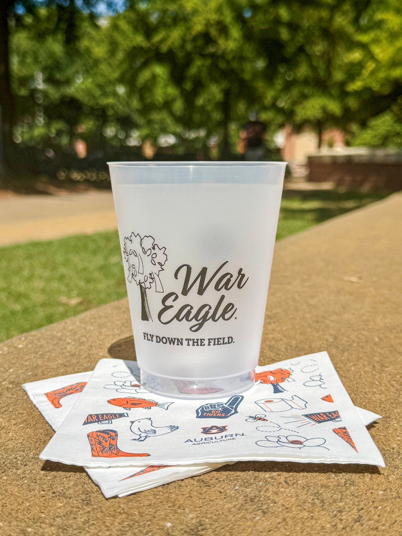 AU College of Ag - Tailgate Cup and Napkin set