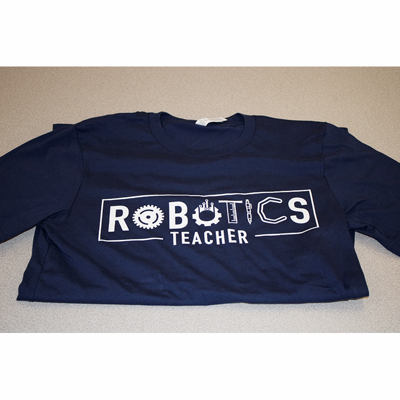 Blue - Robotics Teacher T-shirt
