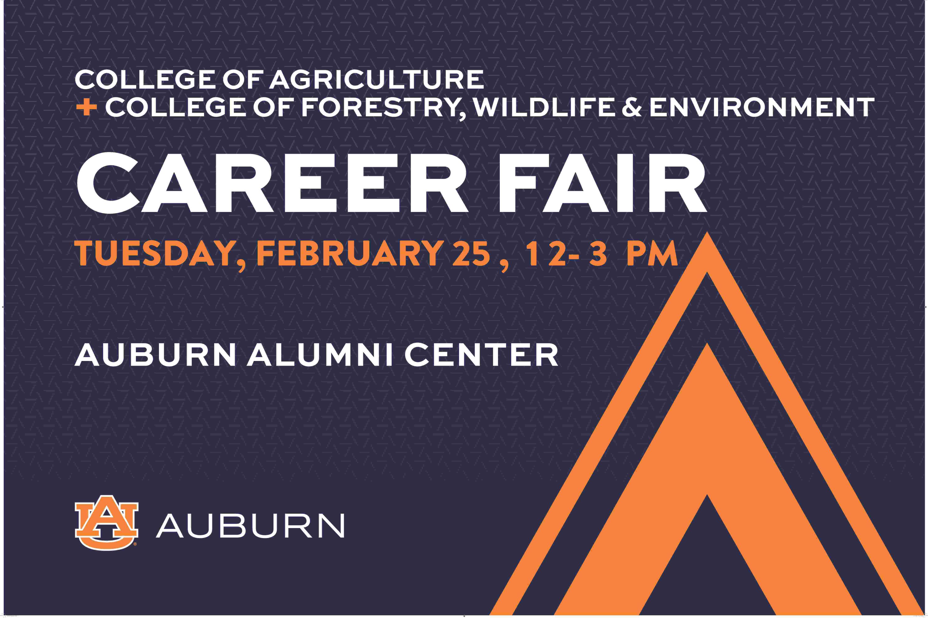 College of Agriculture + College of Forestry, Wildlife & Environment Spring Career Fair