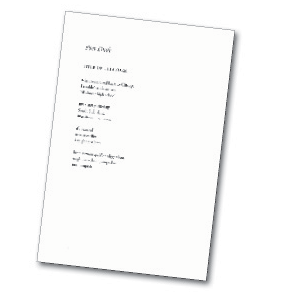 Offprint POETRY