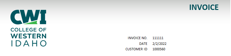 Invoice Image