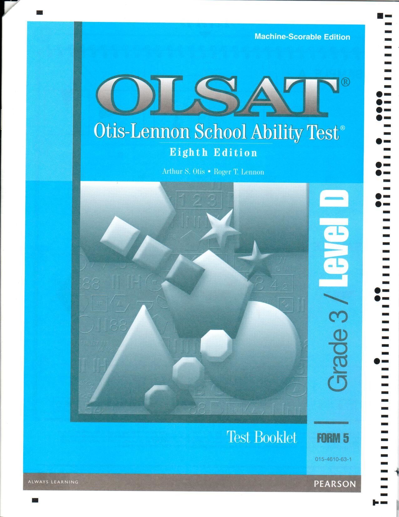 olsat-8-level-d-scorable-test-book