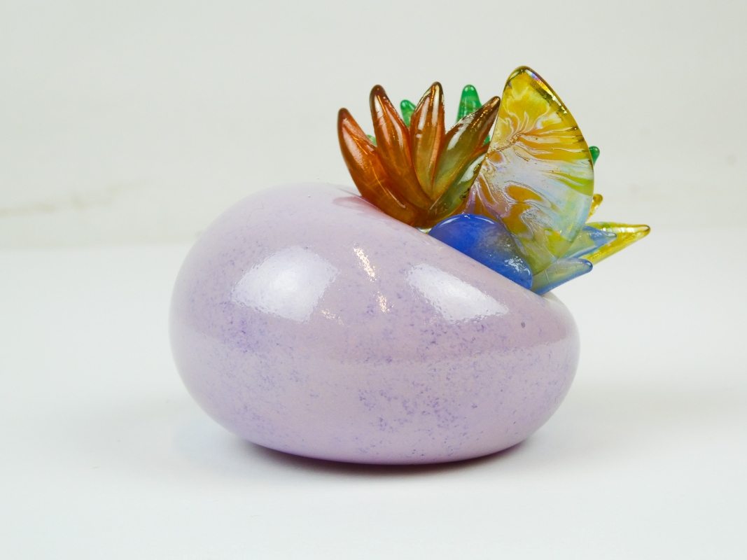 Pink Color Field by Molly Jo Burke