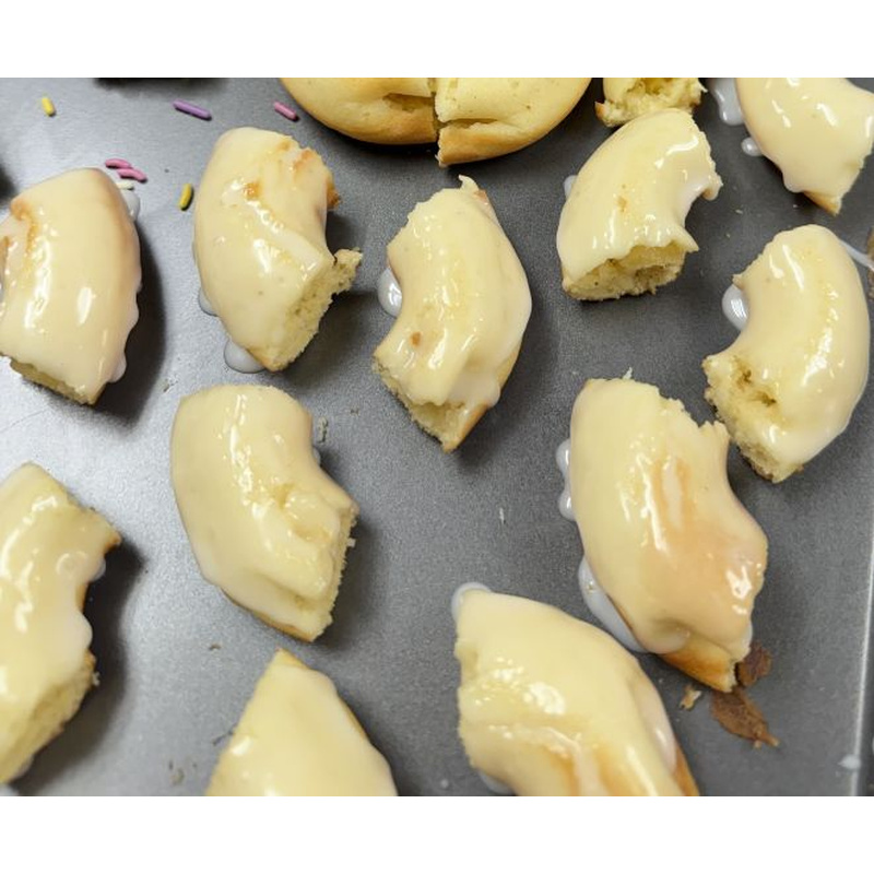 Donut without toppings