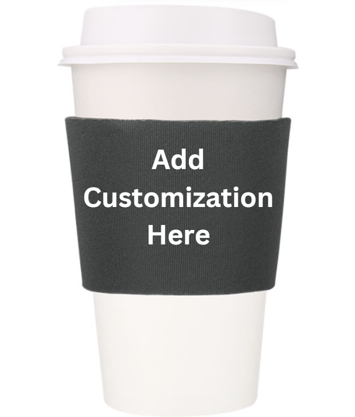 Customized Coffee Coozie Sleeve