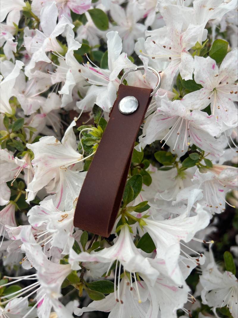 Leather Keychain