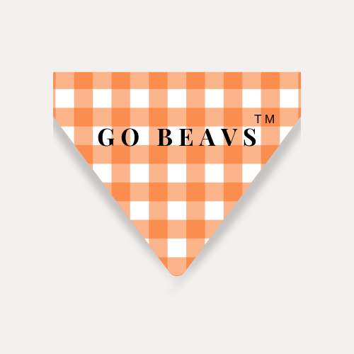 OSU Plaid Bandana