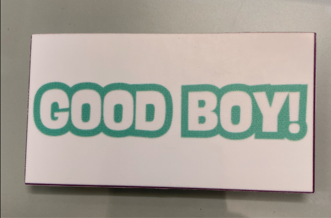 Good Boy Sticker