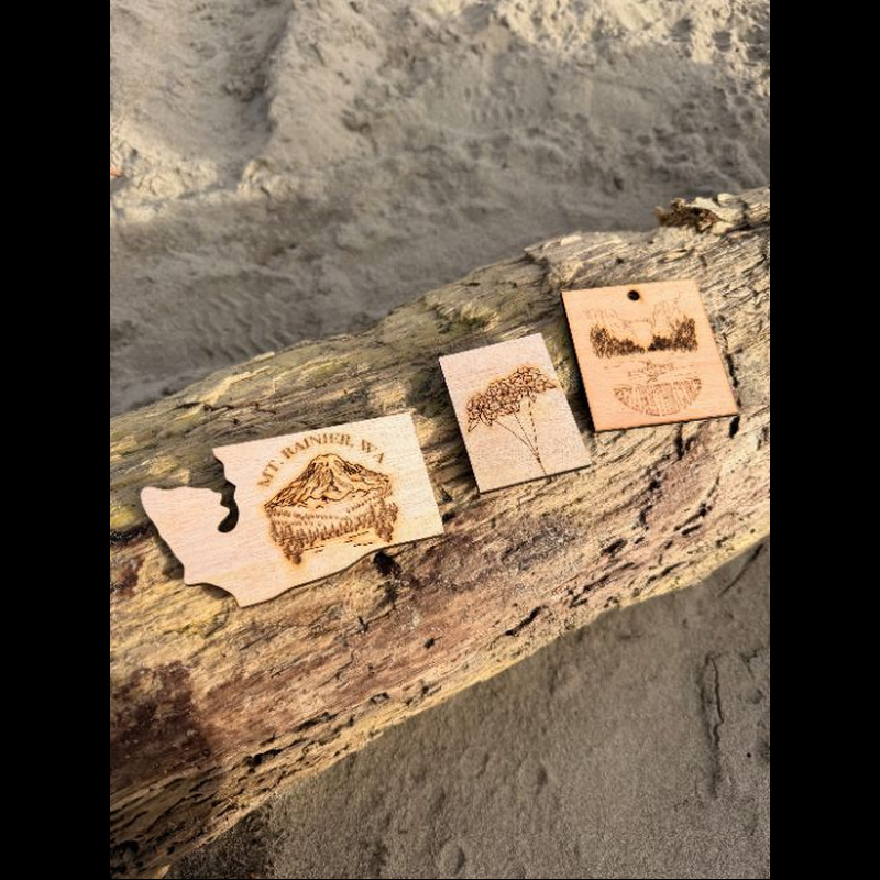 Wood Magnet
