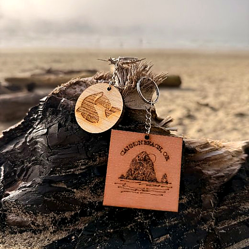Wooden Keychains
