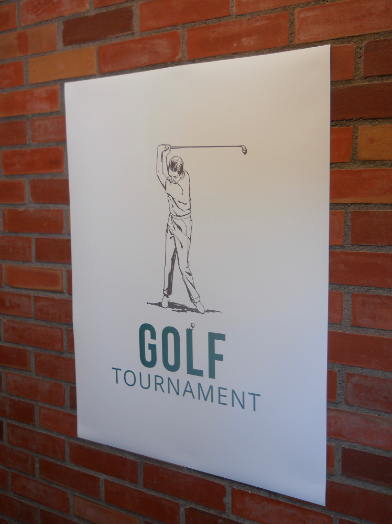 2ft by 1ft Vinyl Banner