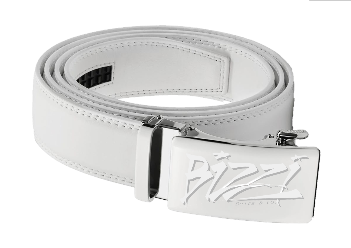 White Bizzi Belt