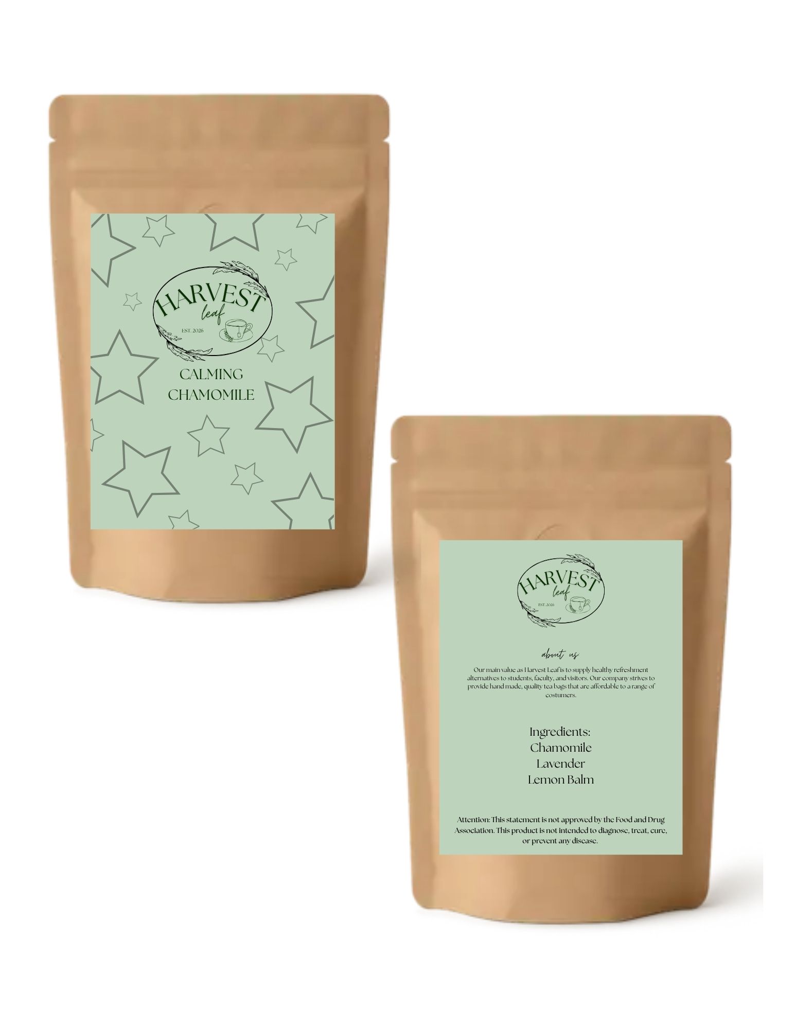 Single Flavor Tea Pouch