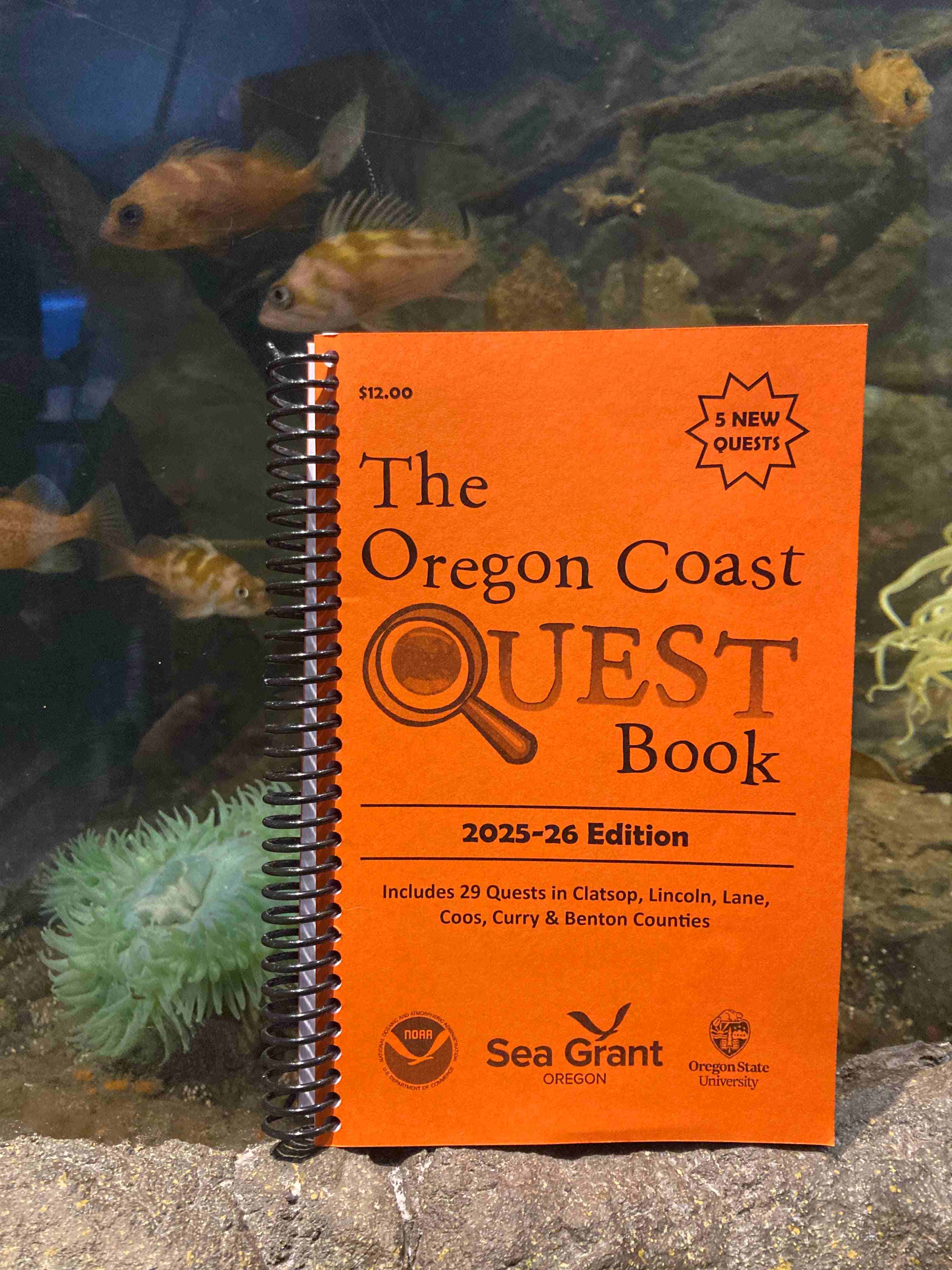Oregon Coast Quest Book 2025-26 edition