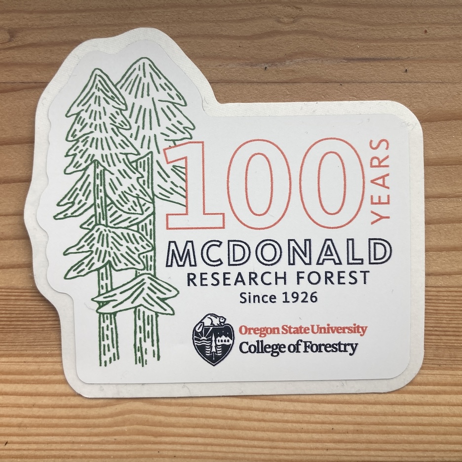 McDonald Forest Centennial Sticker