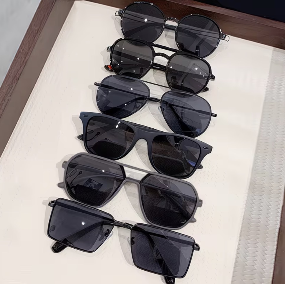 Black Frame Sunglasses