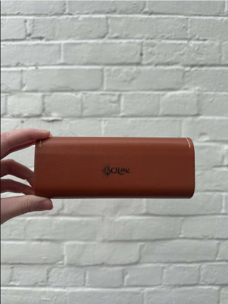 Light Brown Sunglass Case