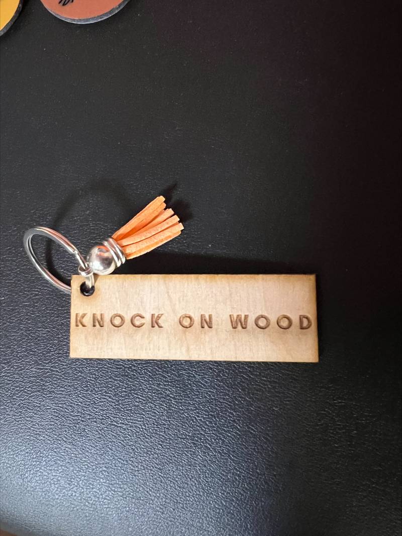 Wooden Keychain