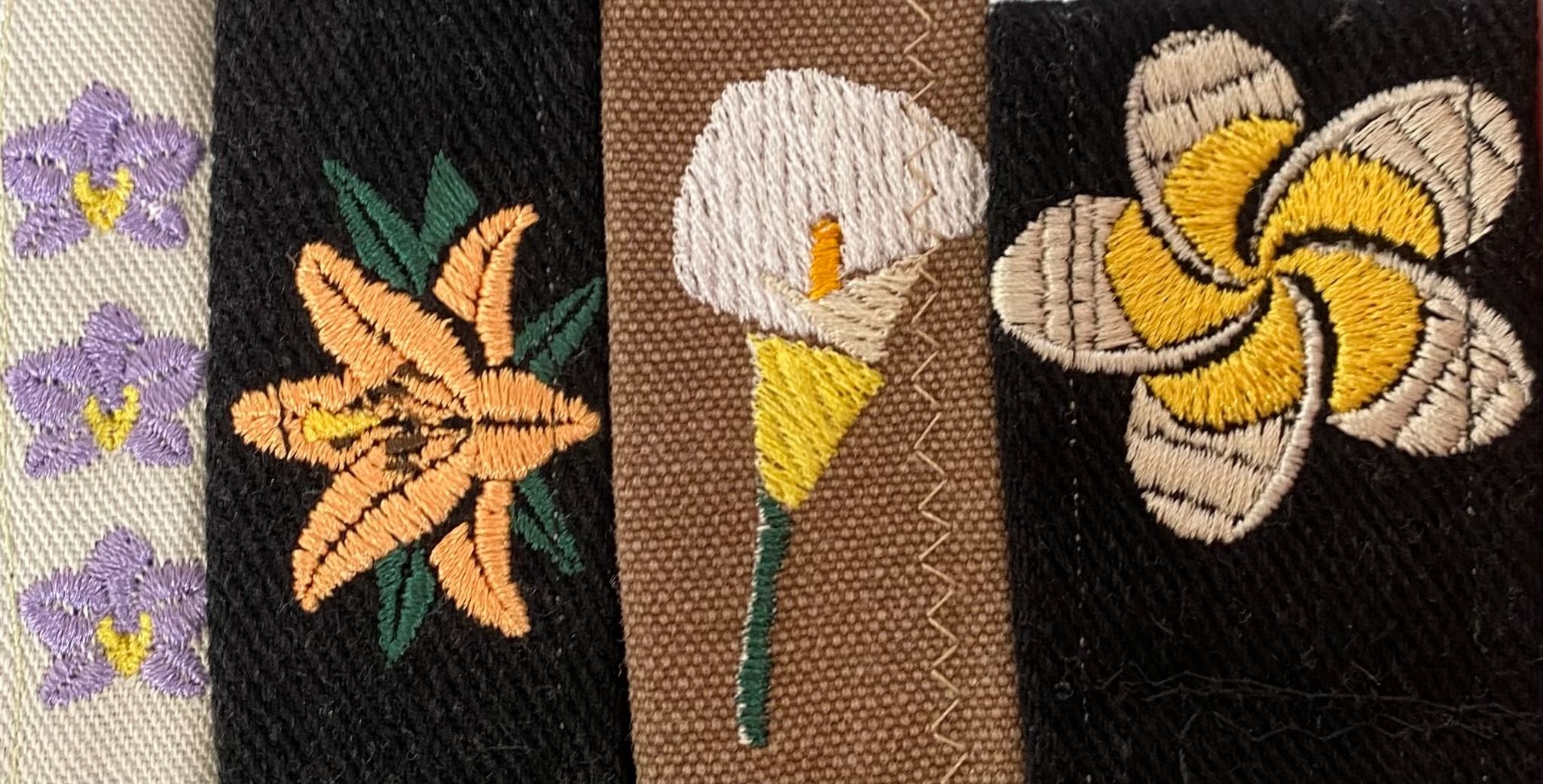 Embroidered Keychains