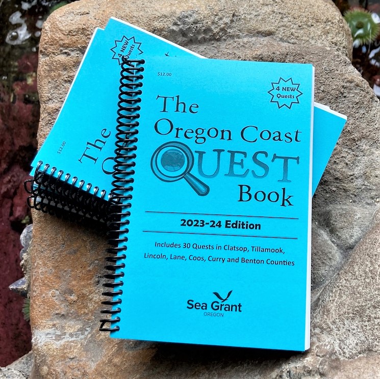 Oregon Coast Quest Book 2023-24 edition