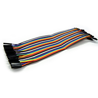 .1" Female-Female Jumpers (40 Wires)