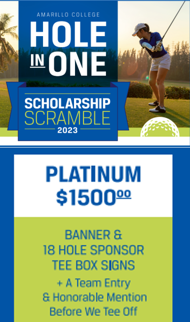 Scholarship Scramble - Platinum Sponsorship