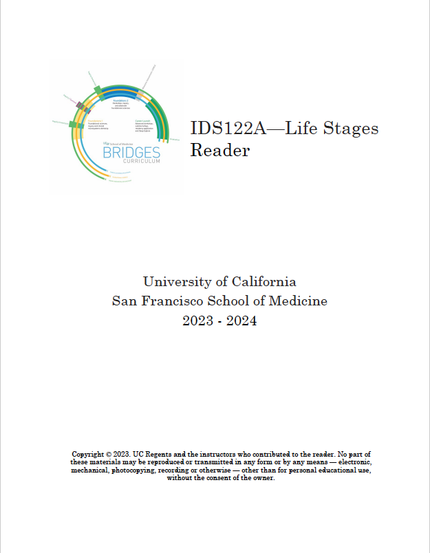 Life Stages 2023 - Course Reader