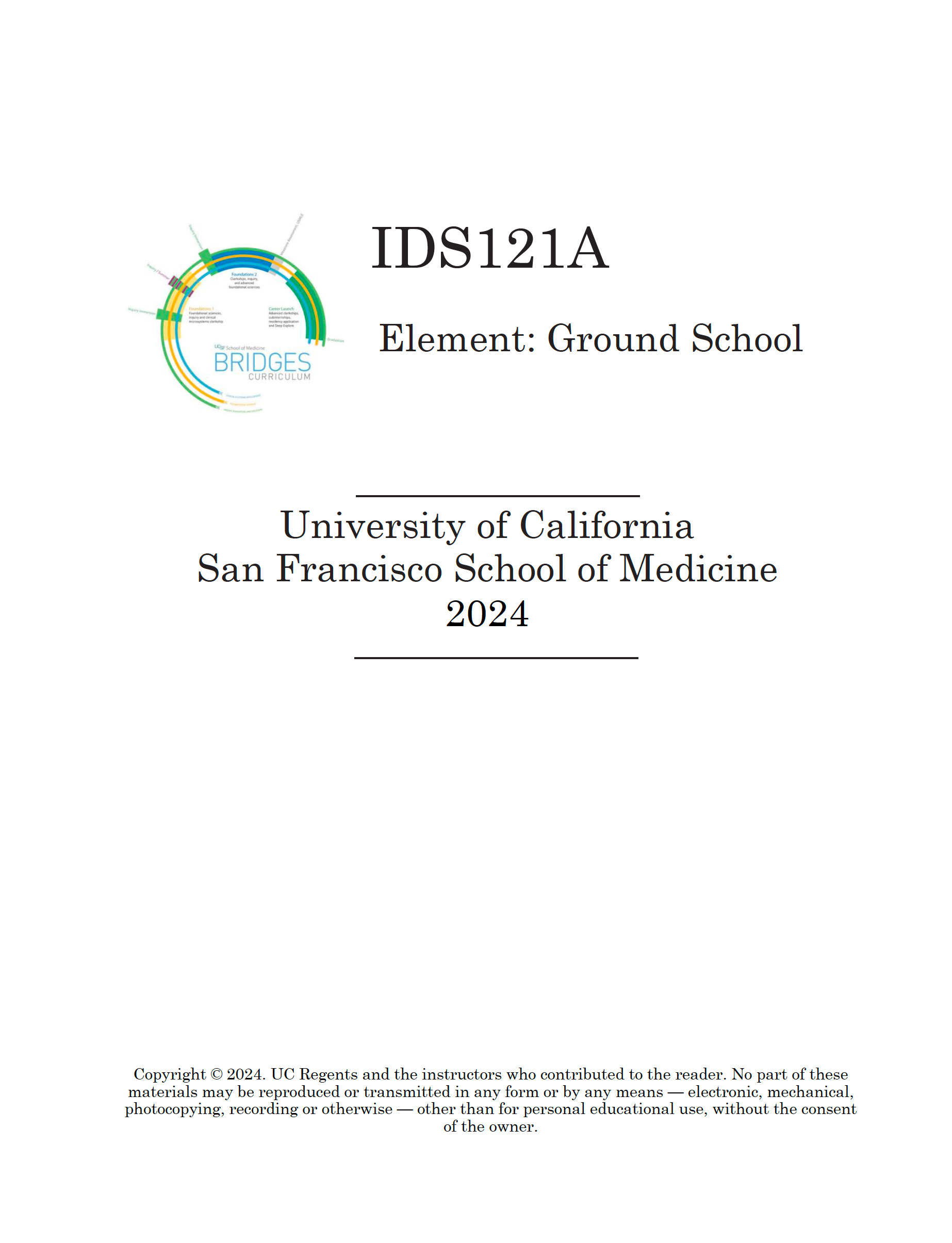 Ground School 2024 - Course Reader