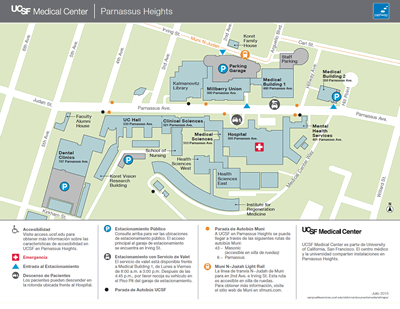 Parnassus Route Map (Spanish)