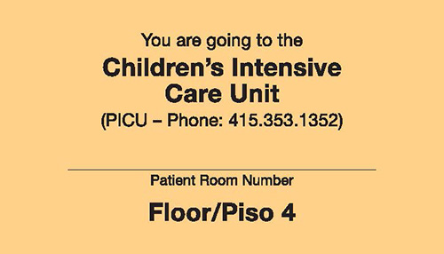 MB_BCH_04_SU Children's Intensive Care Unit Cards