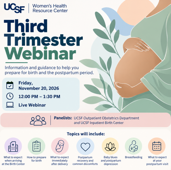 Third Trimester Webinar &ndash; November 20, 2026 | 12:00&ndash;1:30 PM