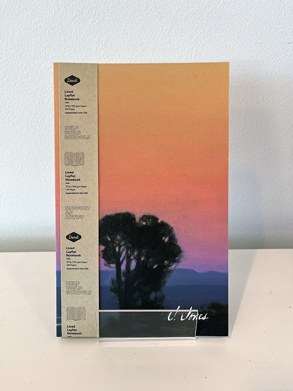 Jimmie Jones Softcover Notebook: Red Sunset