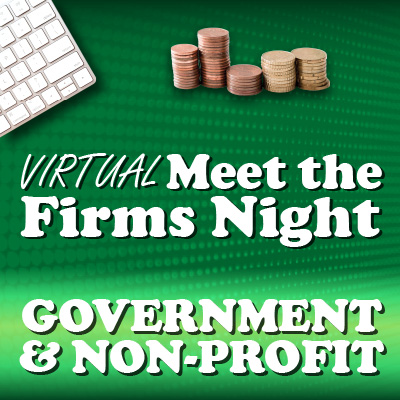 Virtual Meet the Firms Night - Government/Nonprofit (Price $50)