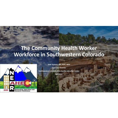 Creating a Native American Community Health Worker Training Program in Southwestern Colorado