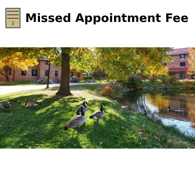 Missed Appointment Fee