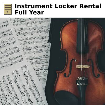 Instrument Locker Rental - Full Year