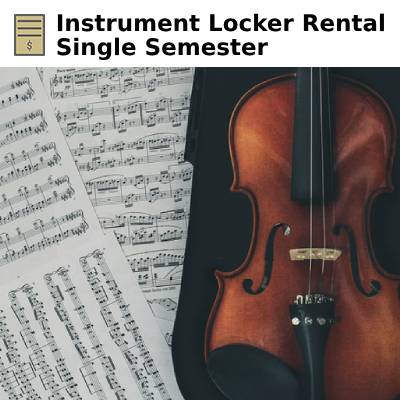 Instrument Locker Rental - Single Semester