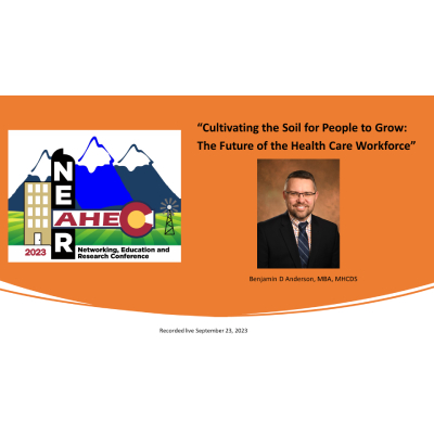 Cultivating the Soil for People to Grow: The future of the Health Care Workforce