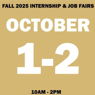 CU Denver Fall 2025 Internship & Job Fairs