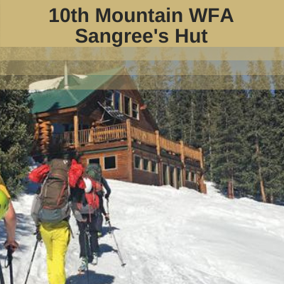 10th Mountain Sangree's Hut Wilderness First Aid Class - Nov 18-20, 2022