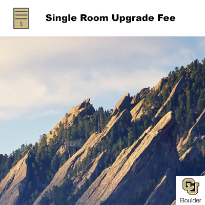 Single Room Upgrade Fee