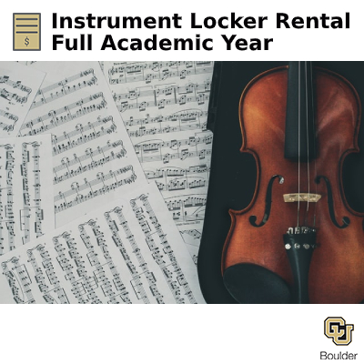 Instrument Locker Rental - Full Academic Year